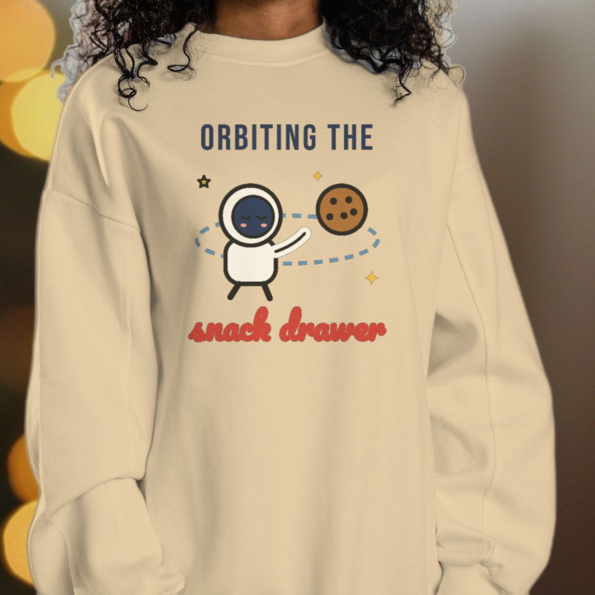 Orbiting the Snack Drawer Sweatshirt, photo 3