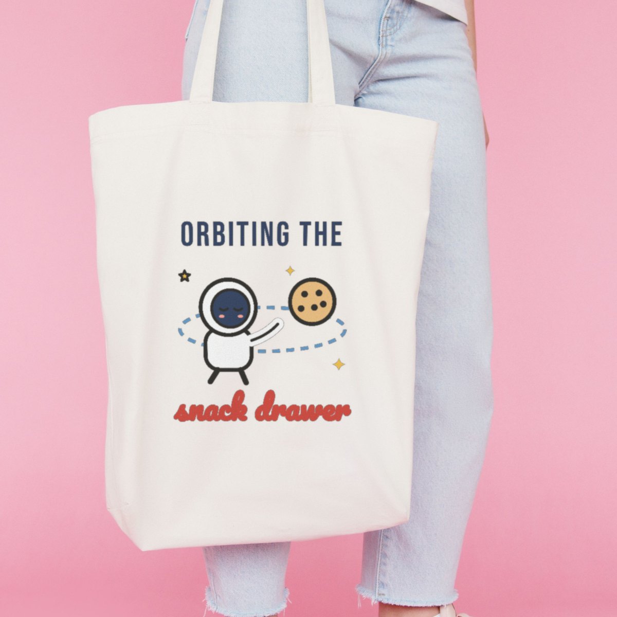 Orbiting the Snack Drawer Tote Bag, photo 2