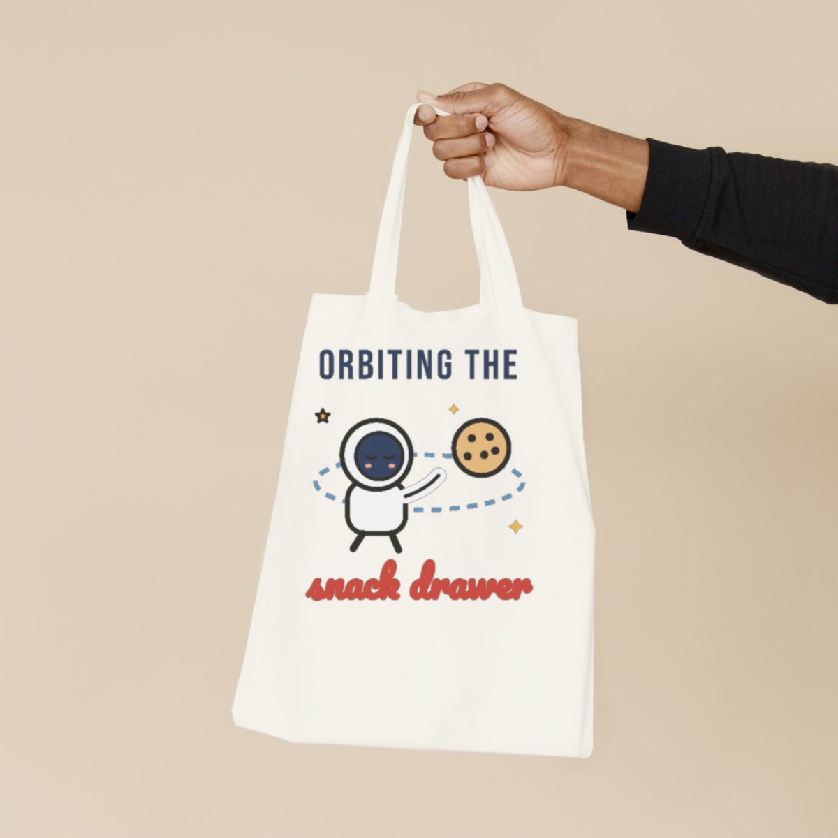 Orbiting the Snack Drawer Tote Bag, photo 3
