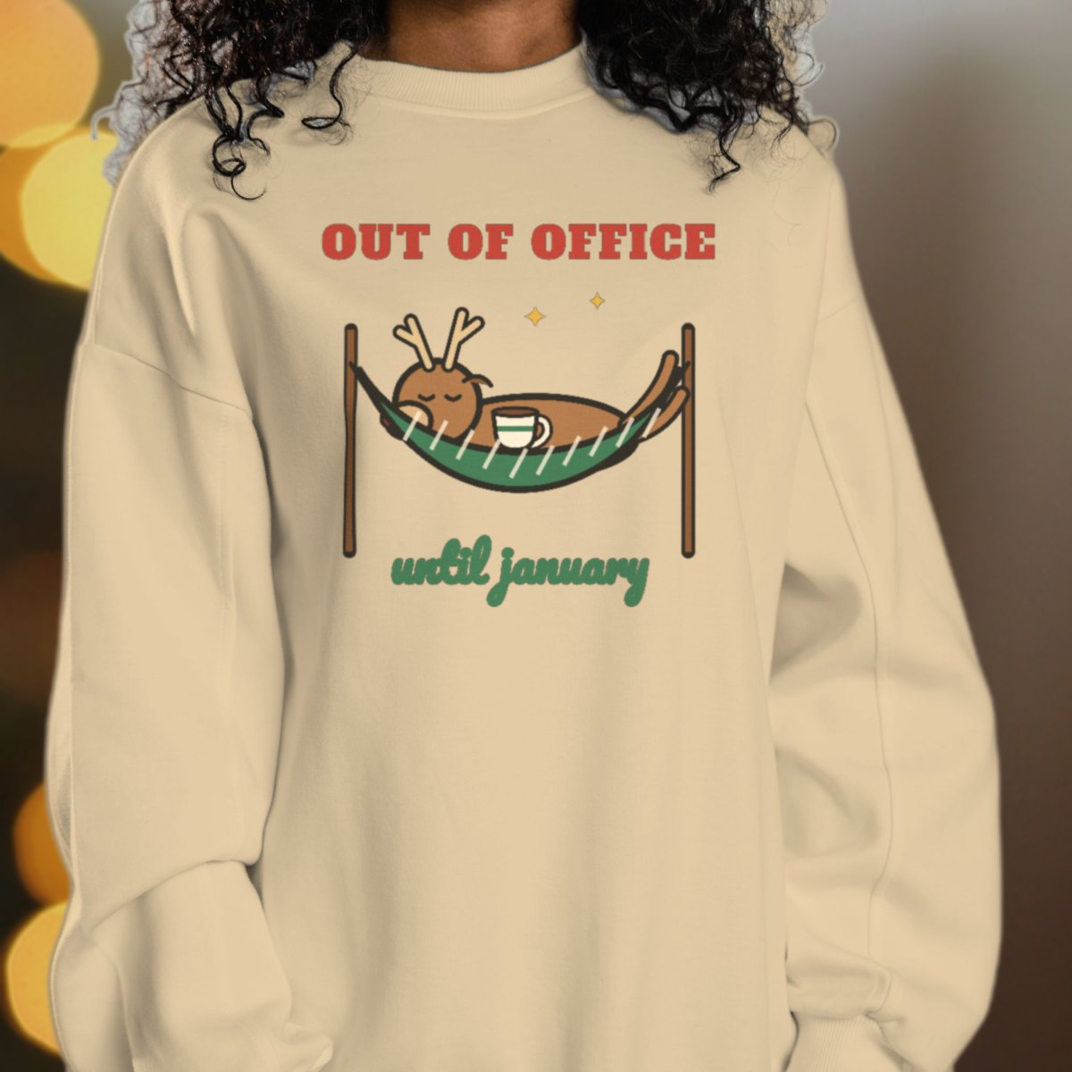 Out of Office Until January Sweatshirt, photo 3