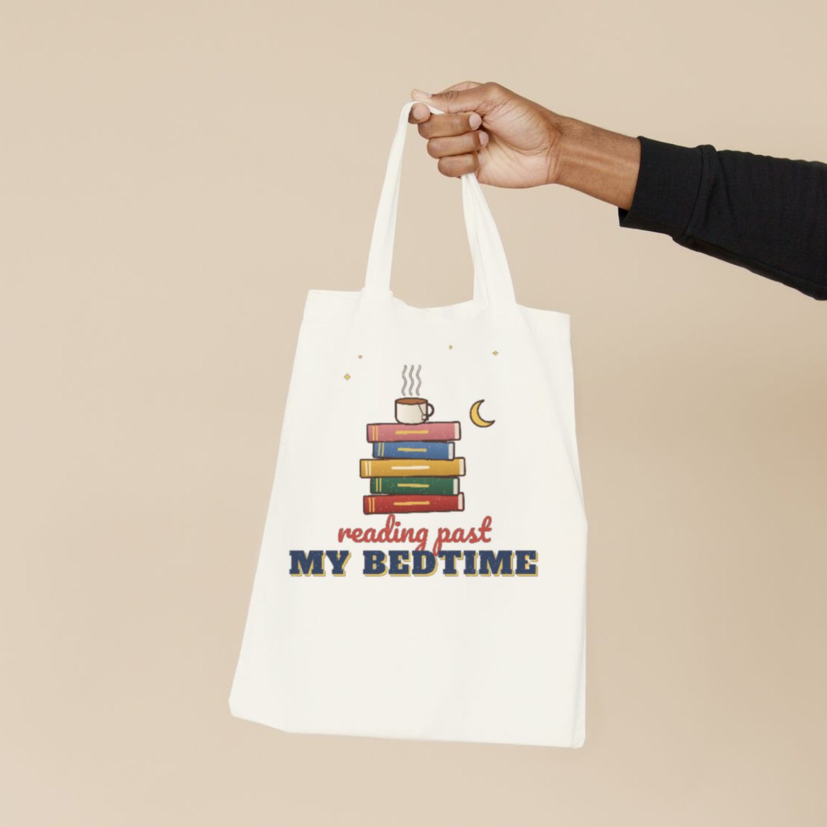 Reading Past My Bedtime Tote Bag, photo 2