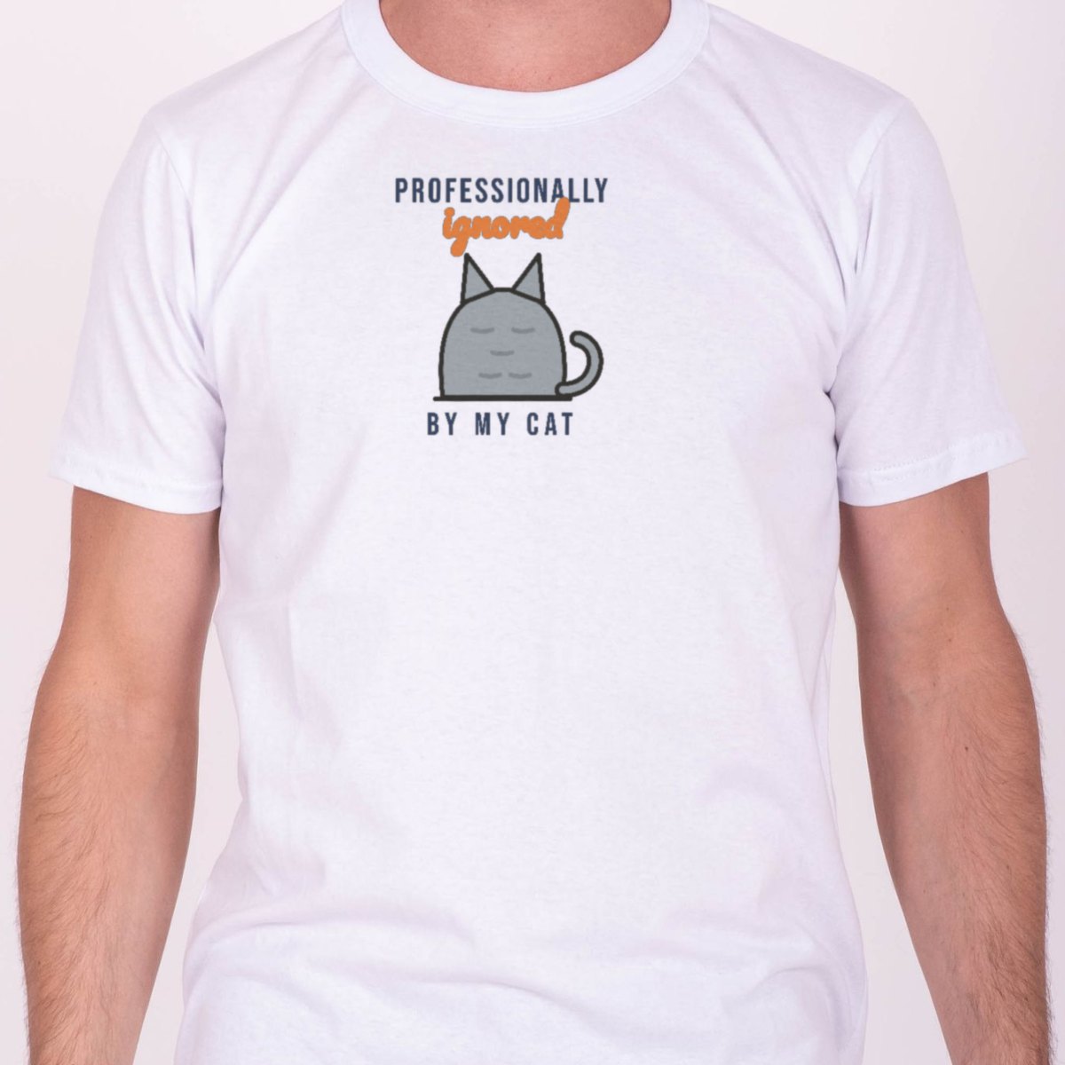 Professionally Ignored by My Cat Tee, photo 2