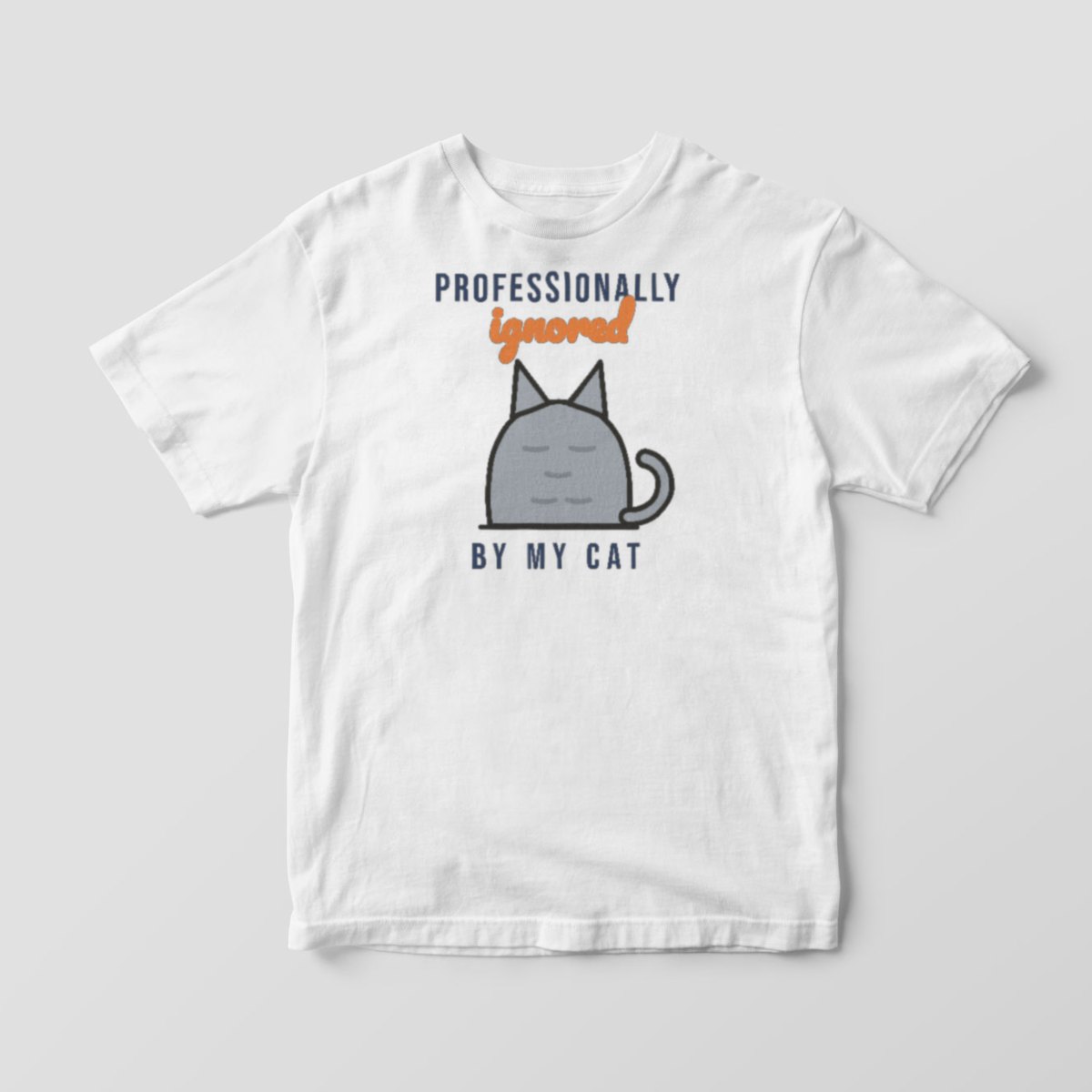 Professionally Ignored by My Cat Tee, photo 3