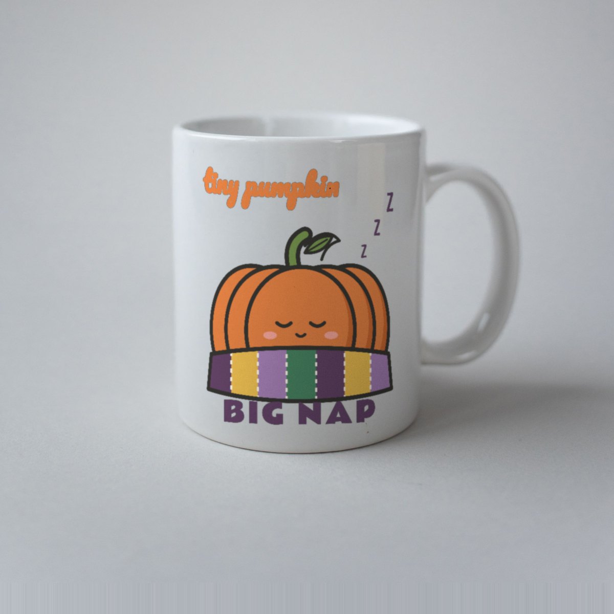 Tiny Pumpkin, Big Nap Mug, photo 2