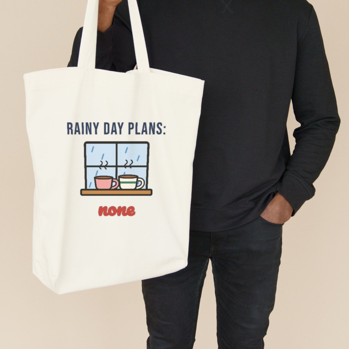 Rainy Day Plans: None Tote Bag, photo 2