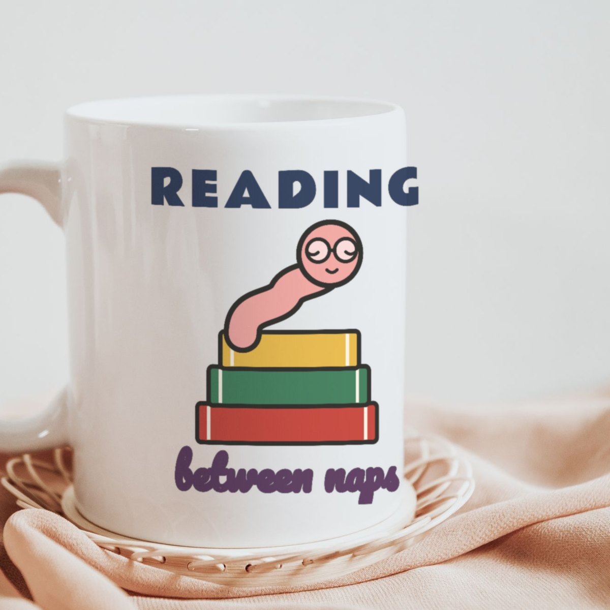 Reading Between Naps Mug, photo 3