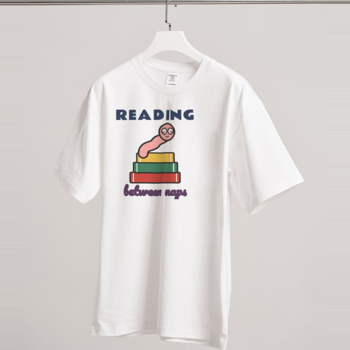 Reading Between Naps Tee, photo 3