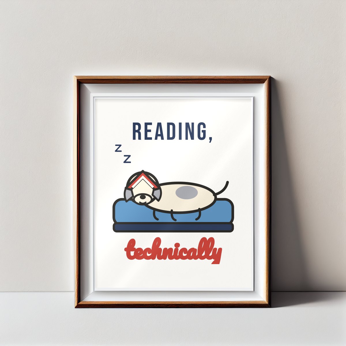 Reading, Technically Art Print, photo 3