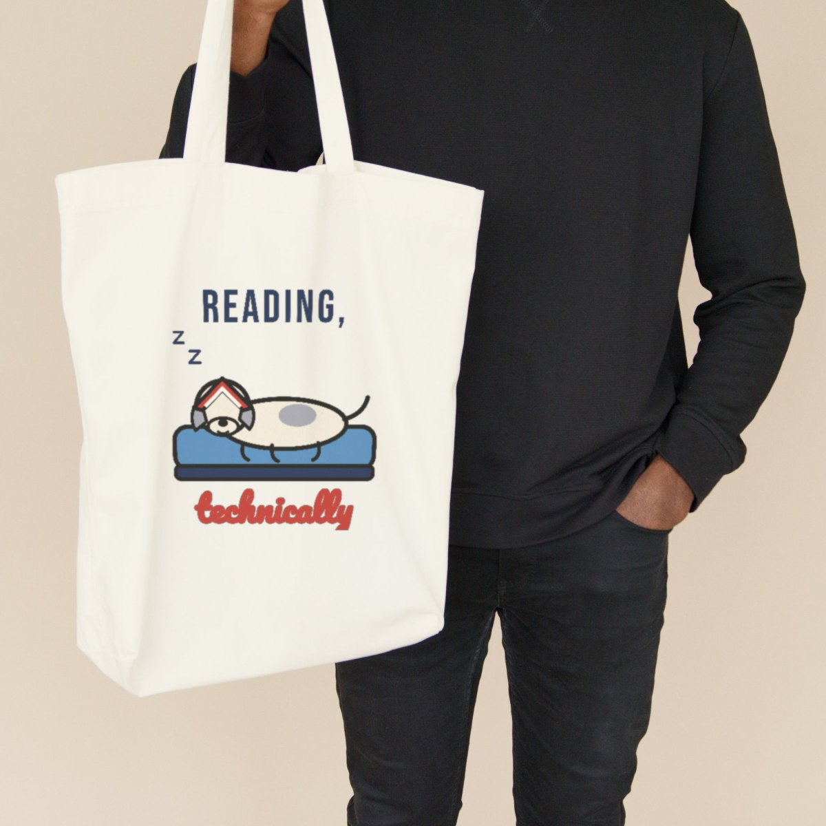 Reading, Technically Tote Bag, photo 3