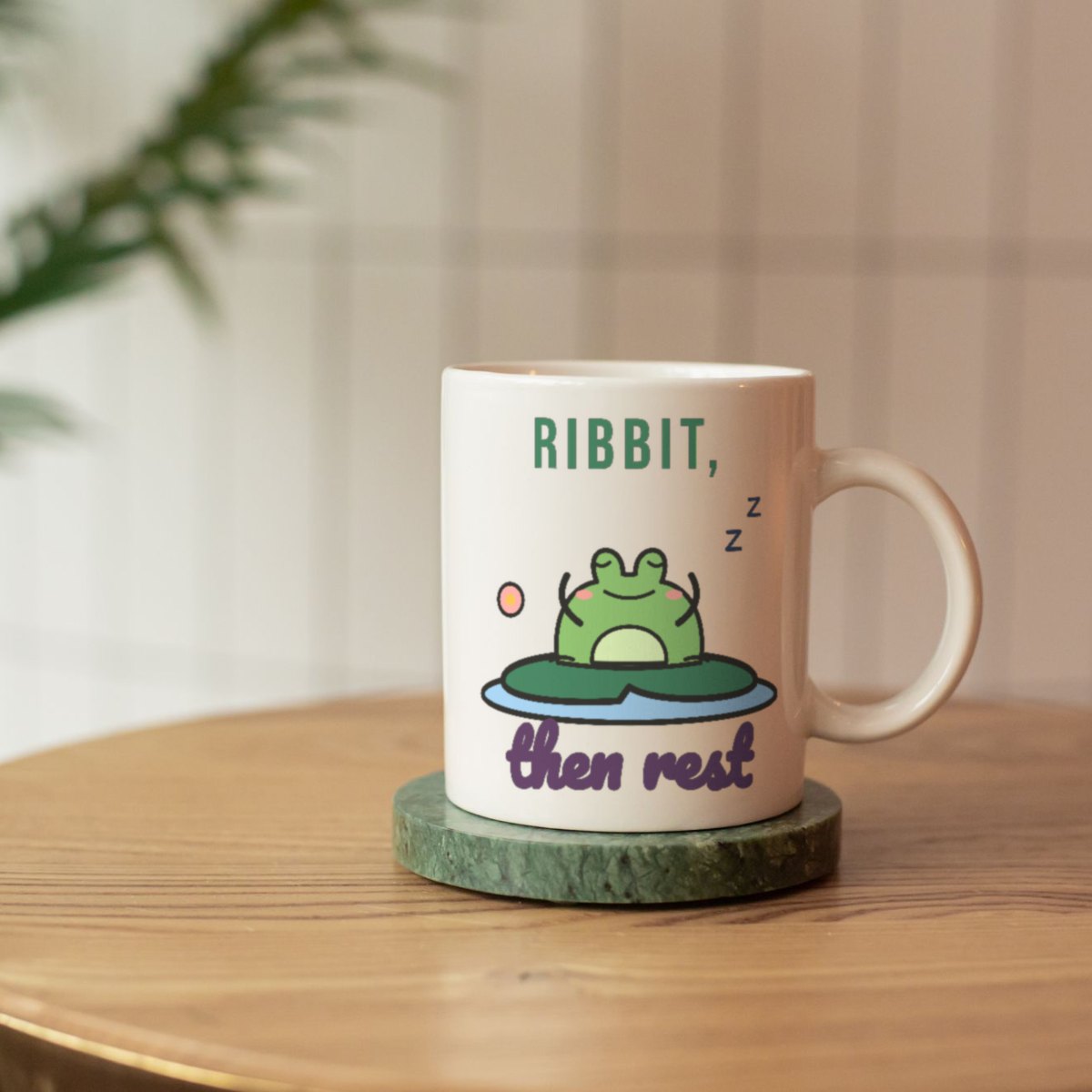 Ribbit, Then Rest Mug, photo 2