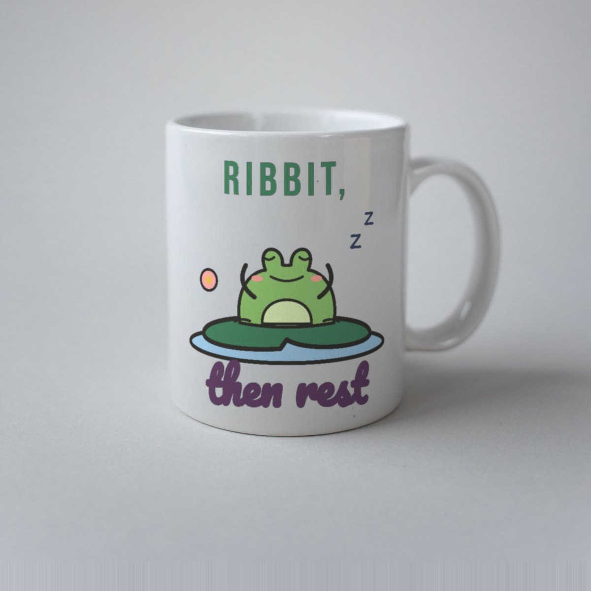 Ribbit, Then Rest Mug, photo 3