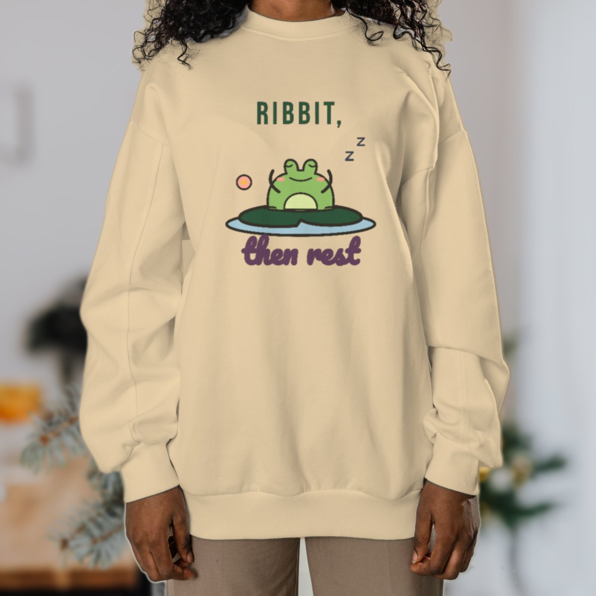Ribbit, Then Rest Sweatshirt, photo 4