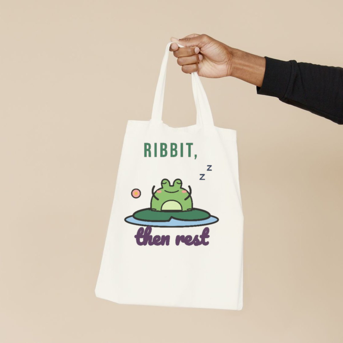 Ribbit, Then Rest Tote Bag, photo 3