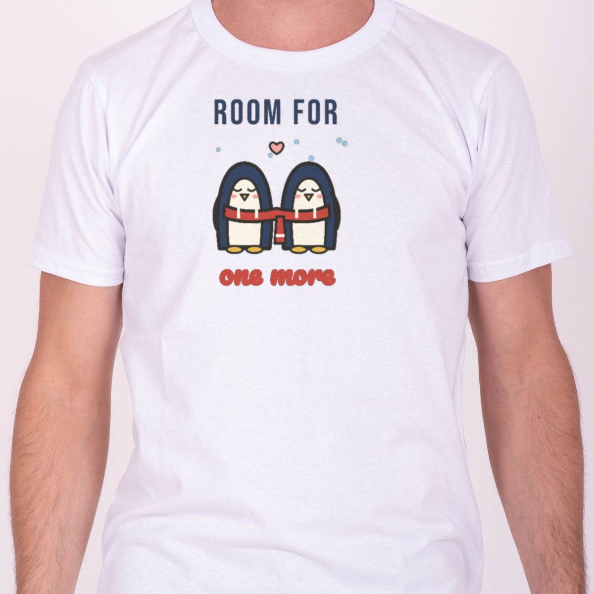 Room for One More Tee in white