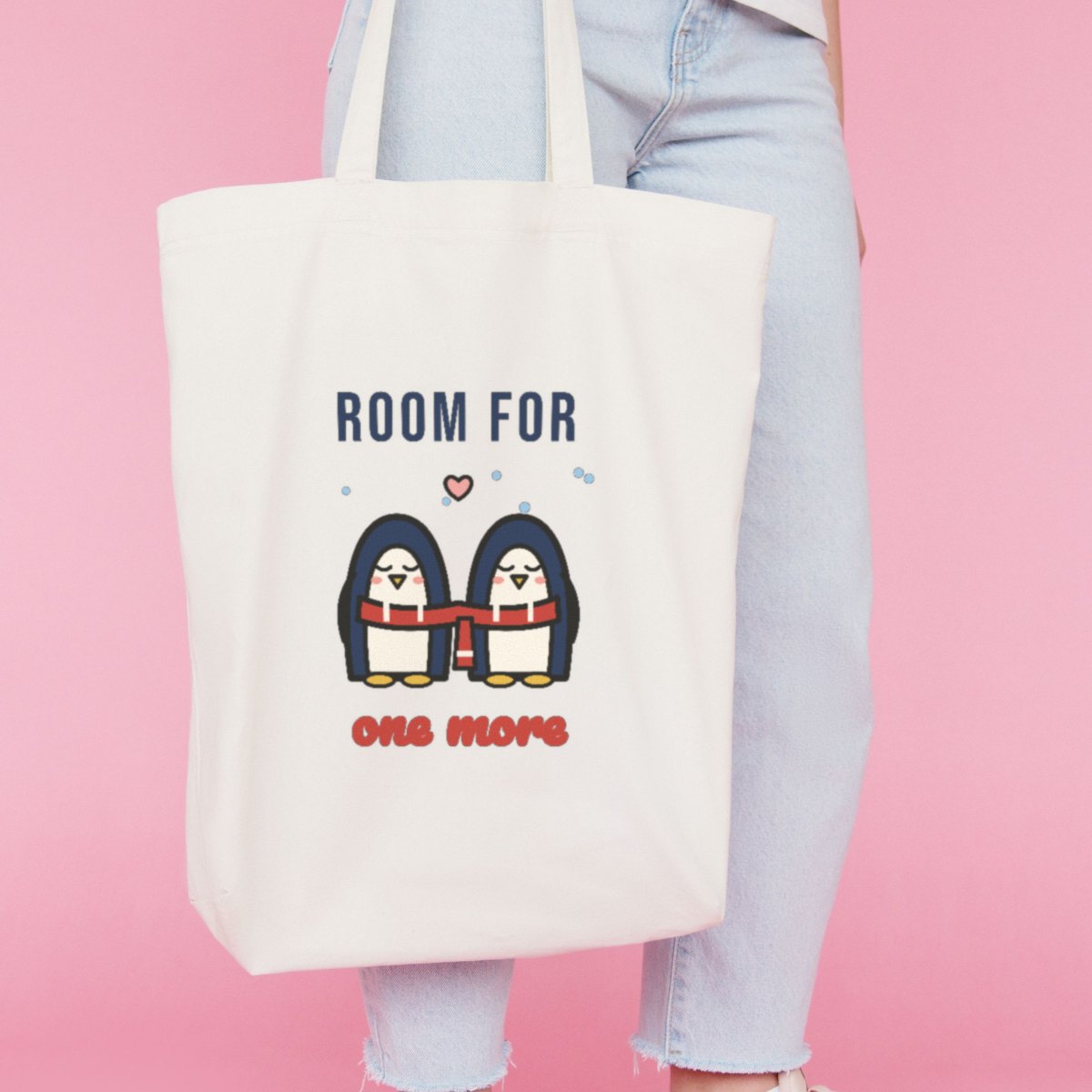 Room for One More Tote Bag in natural
