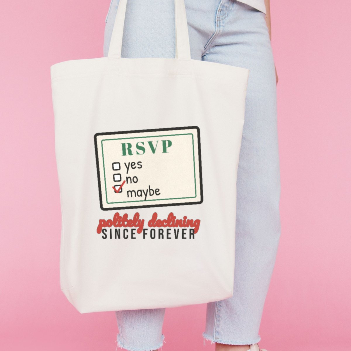 RSVP: Maybe Next Year Tote Bag, photo 2