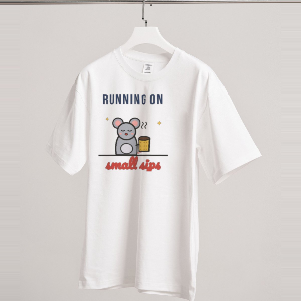 Running on Small Sips Tee, photo 2