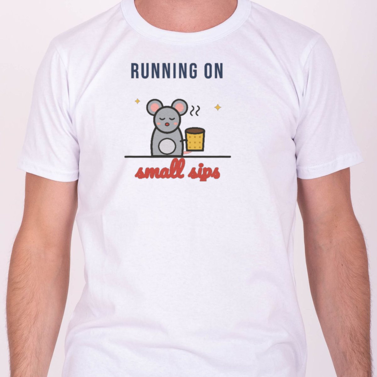 Running on Small Sips Tee, photo 4