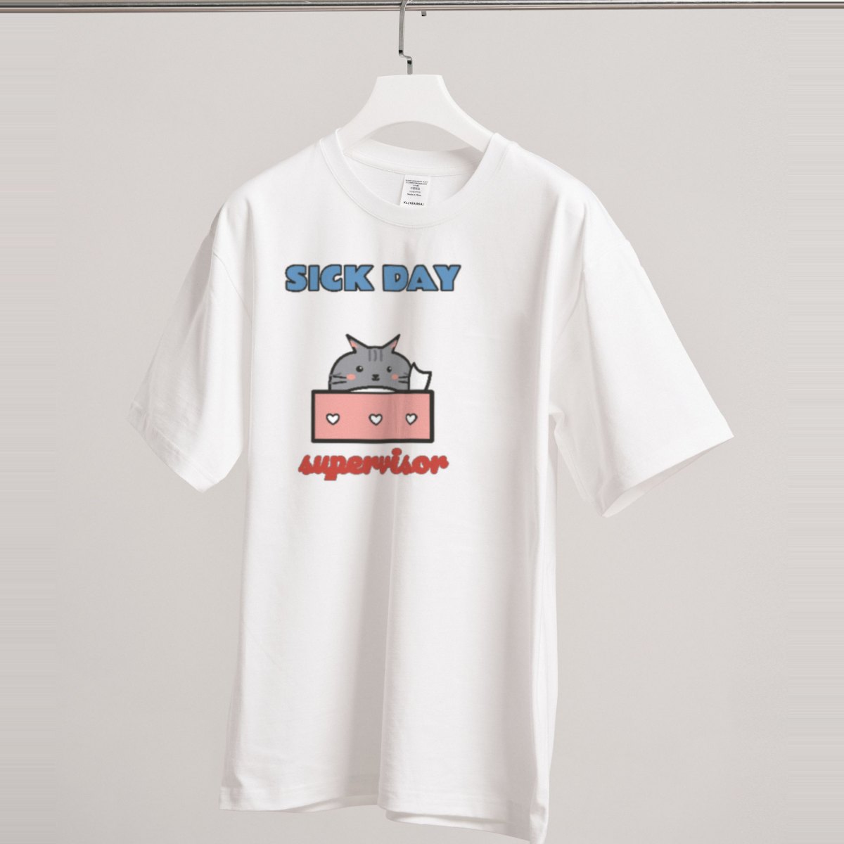 Sick Day Supervisor Tee, photo 3