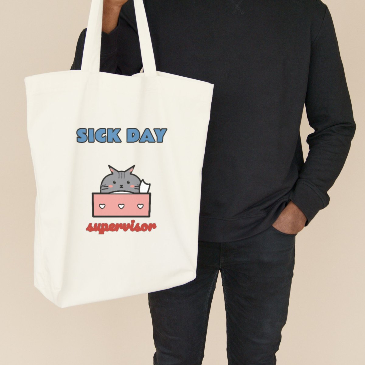 Sick Day Supervisor Tote Bag, photo 2