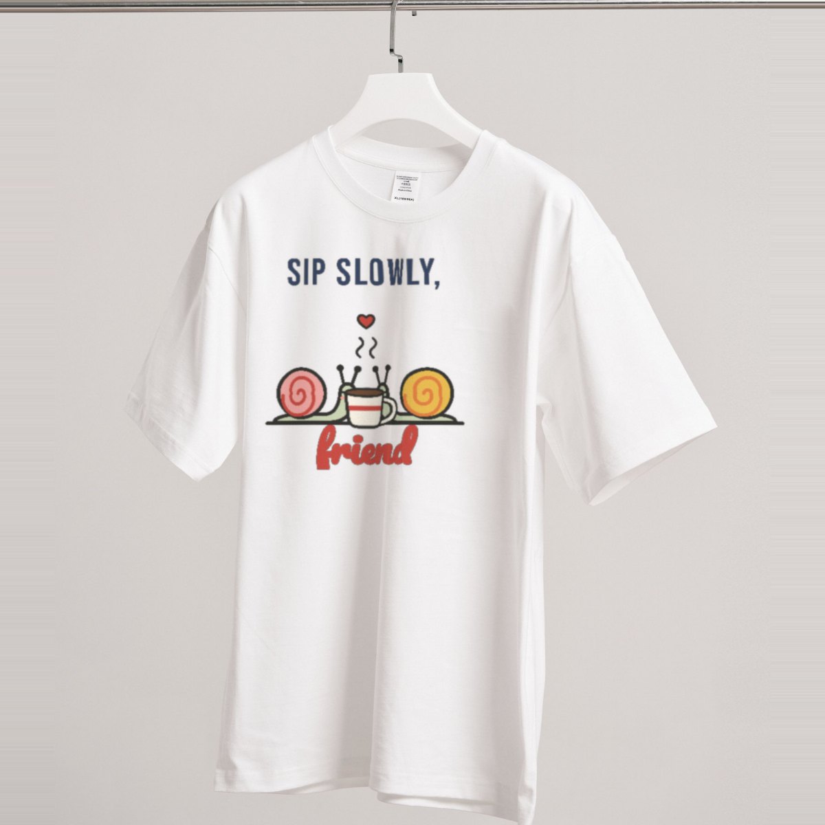 Sip Slowly, Friend Tee, photo 3