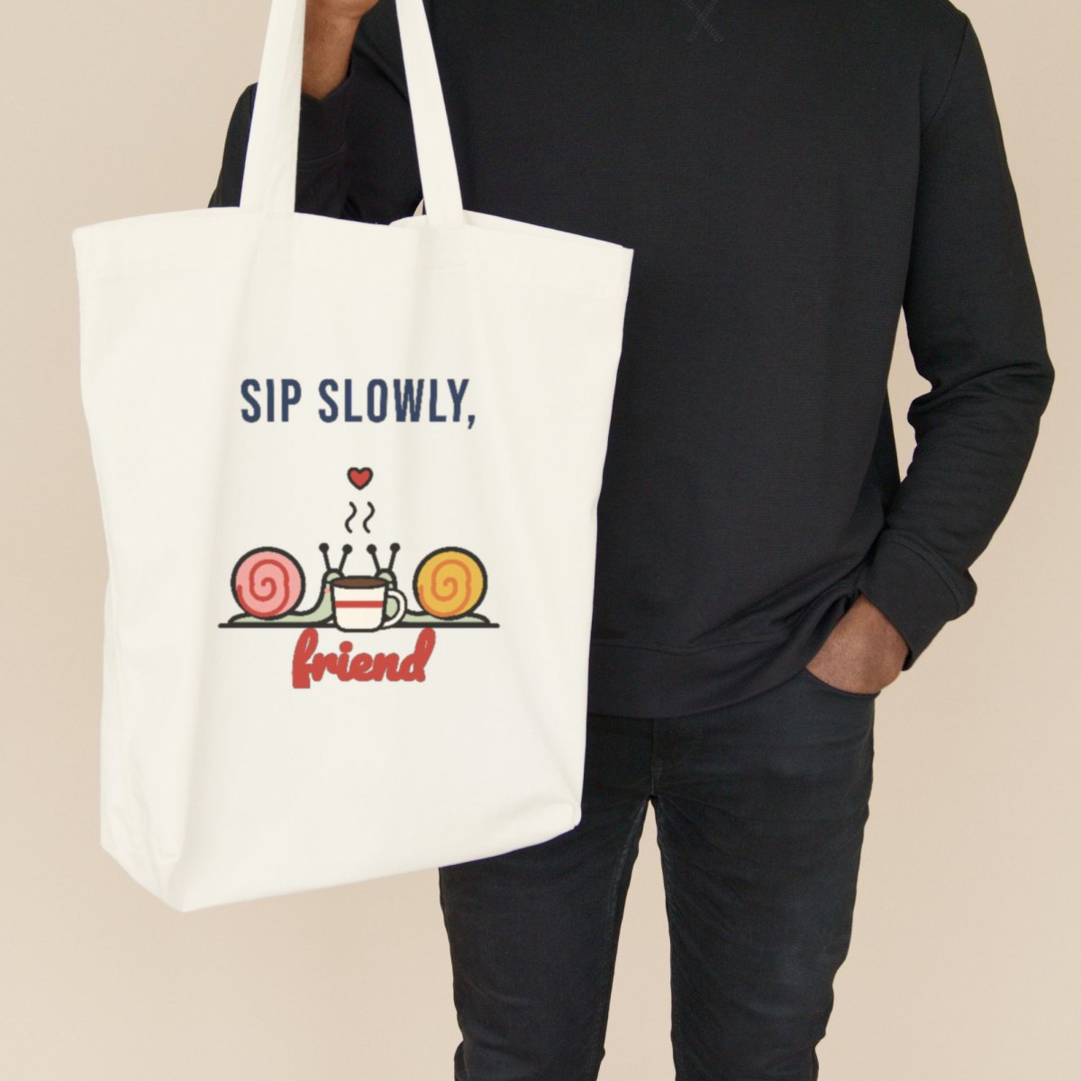 Sip Slowly, Friend Tote Bag, photo 3