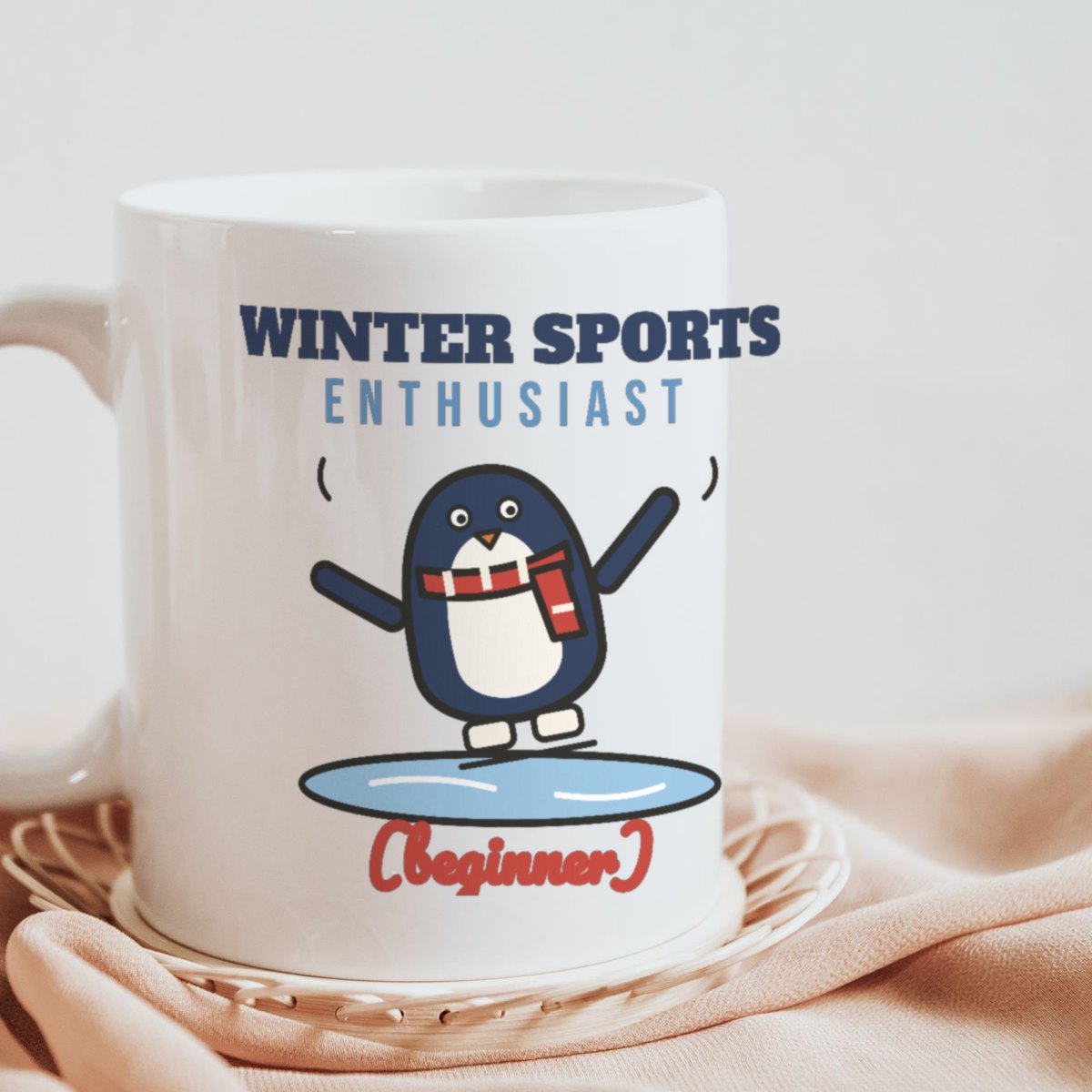 Winter Sports Enthusiast (Beginner) Mug, photo 3