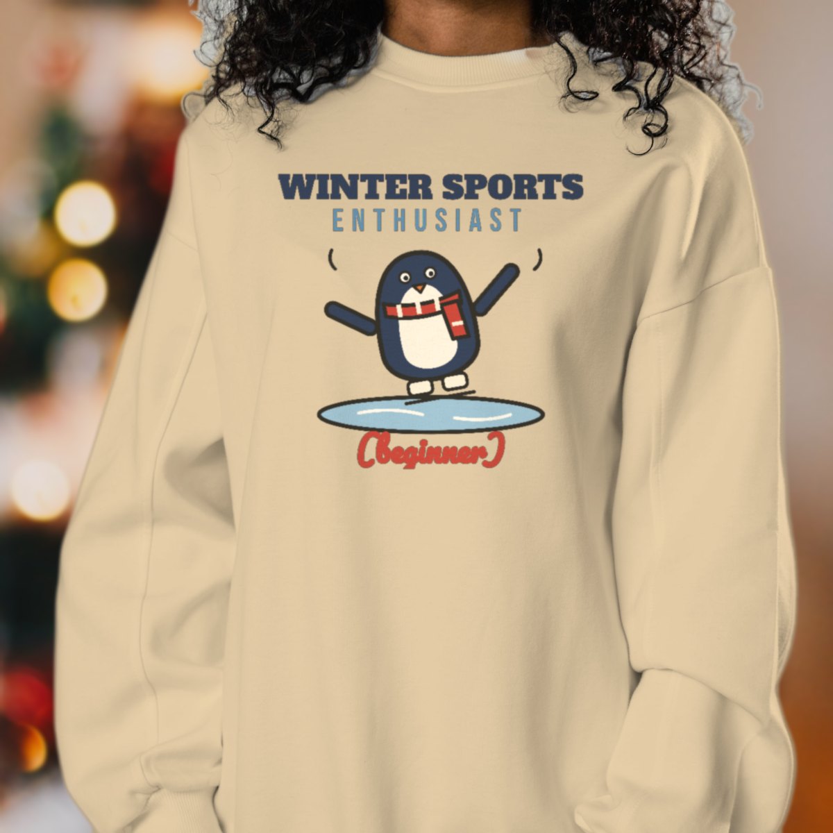 Winter Sports Enthusiast (Beginner) Sweatshirt, photo 4