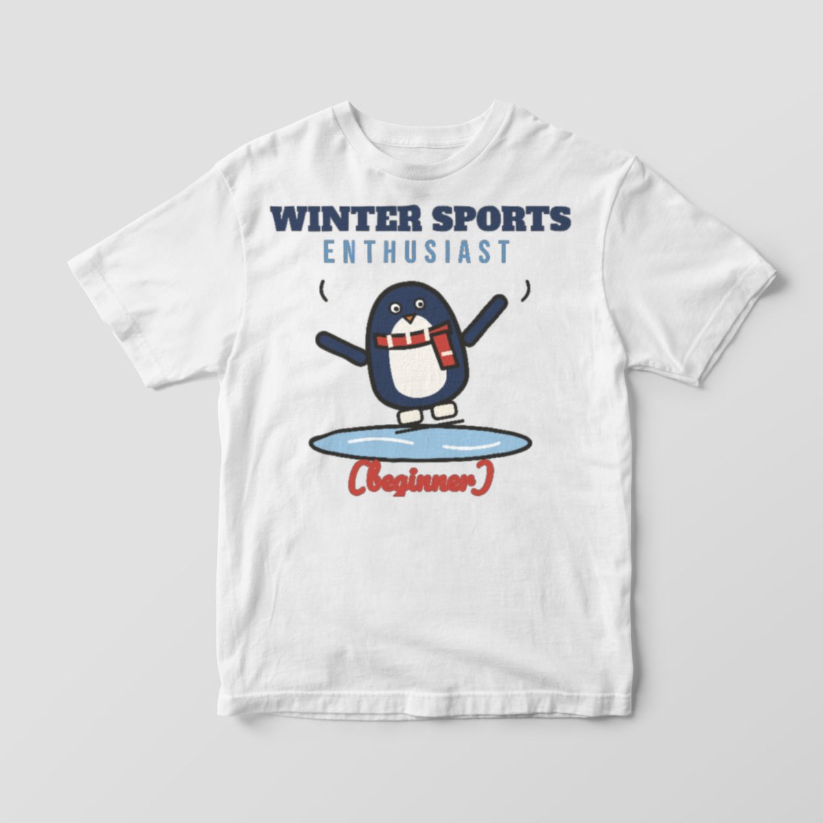Winter Sports Enthusiast (Beginner) Tee, photo 2