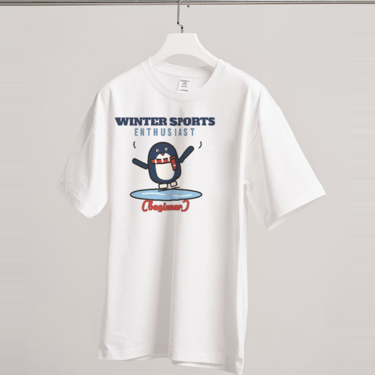 Winter Sports Enthusiast (Beginner) Tee, photo 3