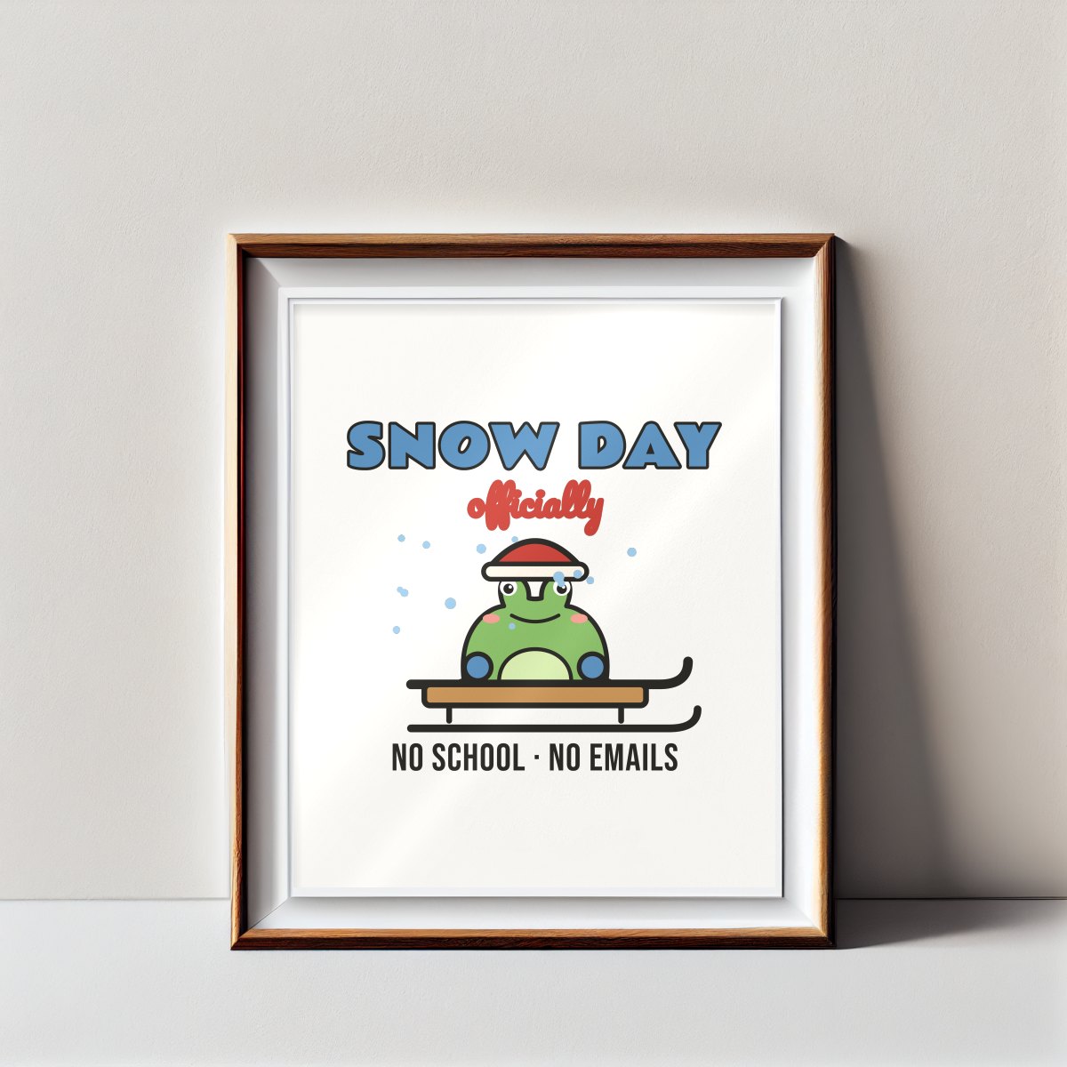 Snow Day, Officially Art Print, photo 2