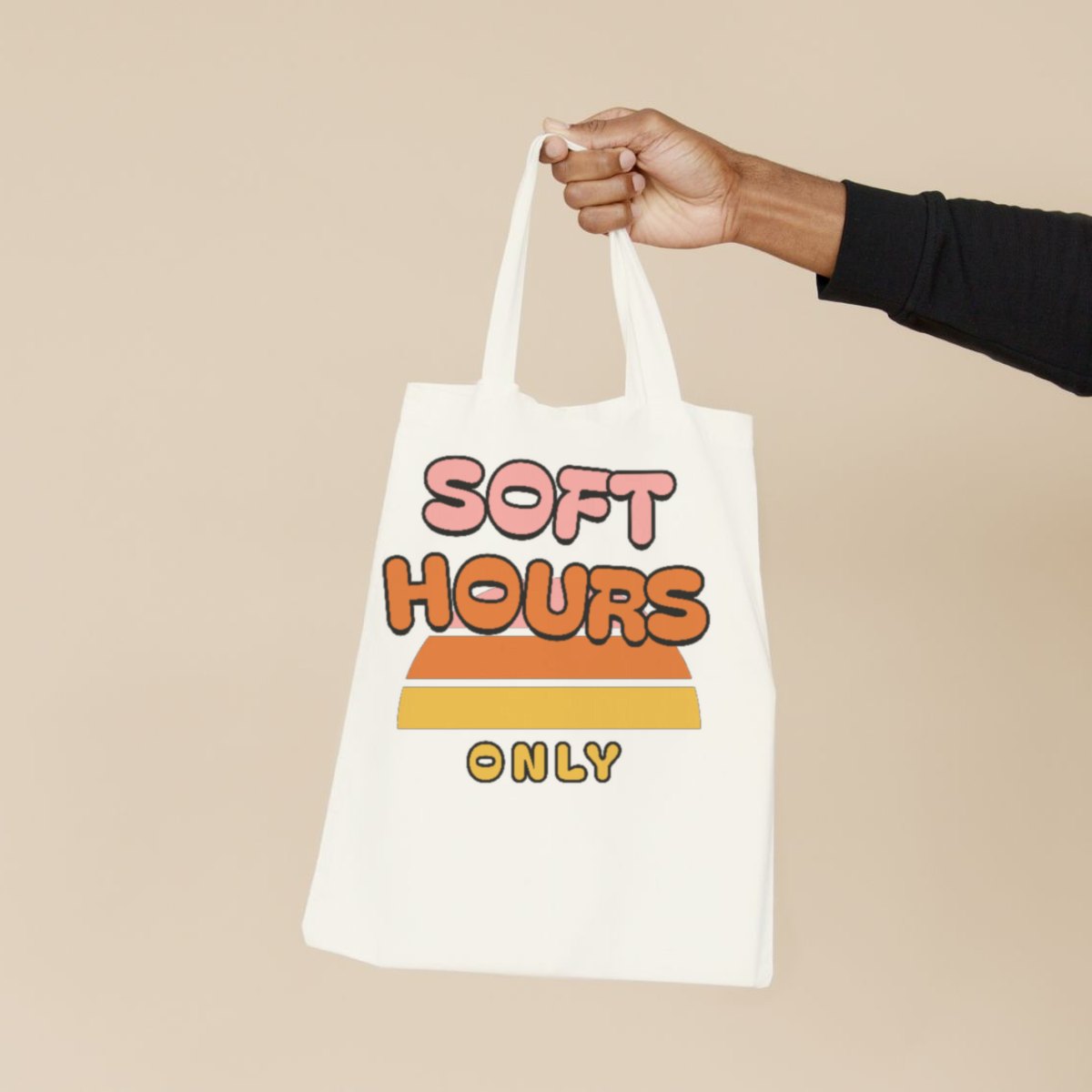 Soft Hours Only Tote Bag, photo 3