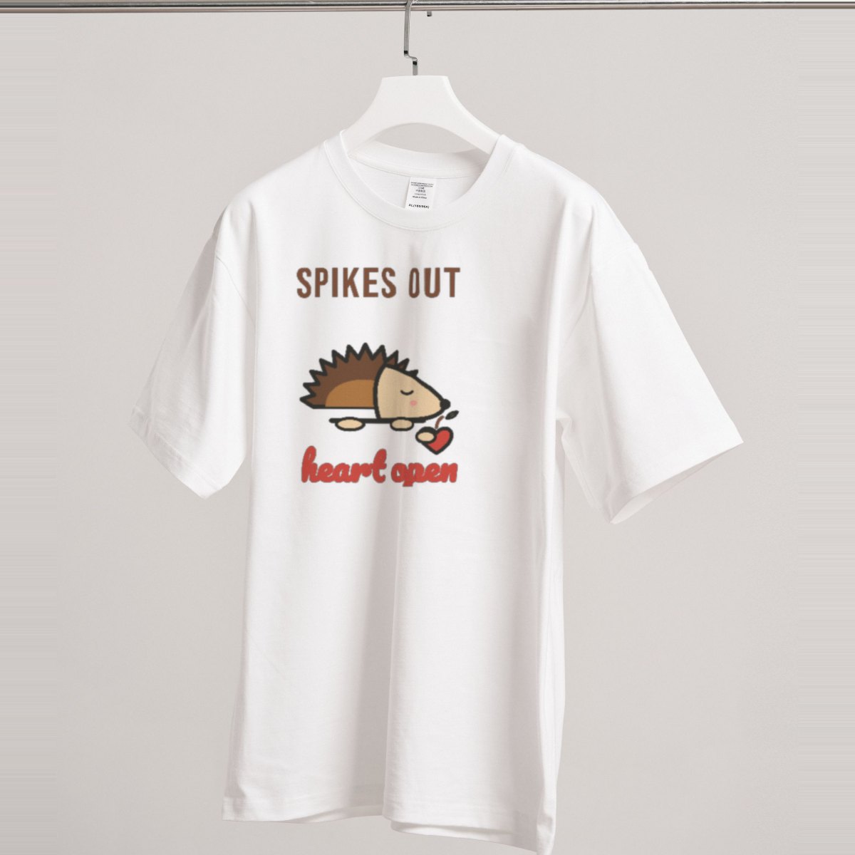 Spikes Out, Heart Open Tee, photo 3