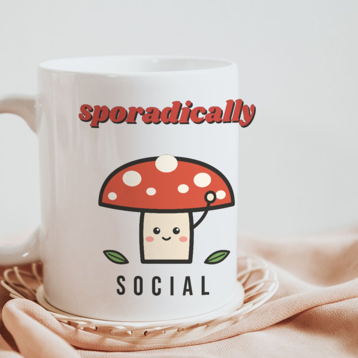 Sporadically Social Mug, photo 2