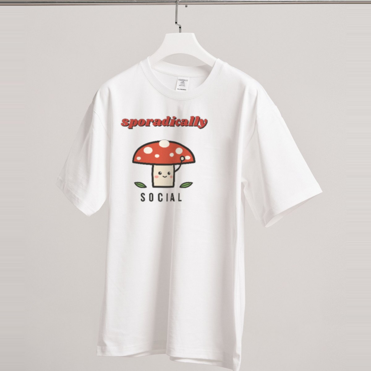 Sporadically Social Tee, photo 2