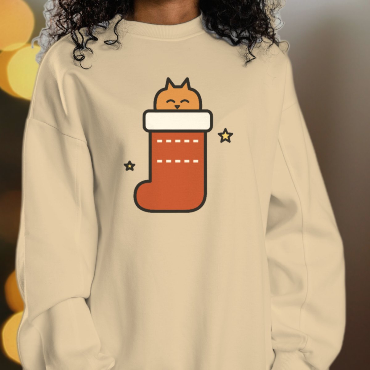 Stocking Loaf Sweatshirt in sand