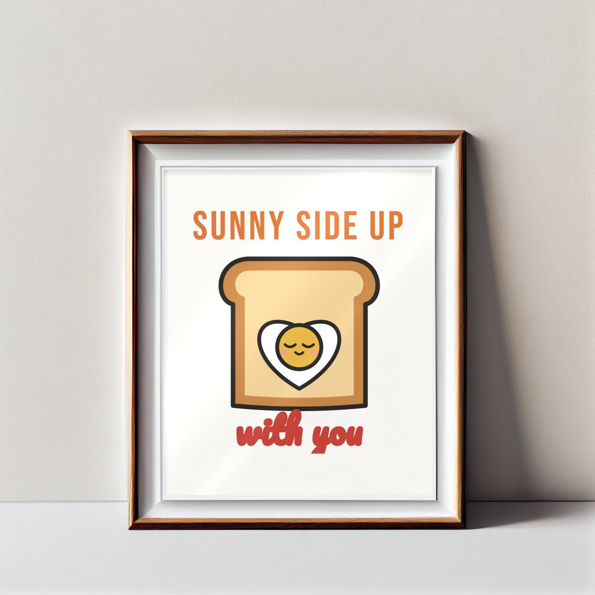 Sunny Side Up With You Art Print, photo 2