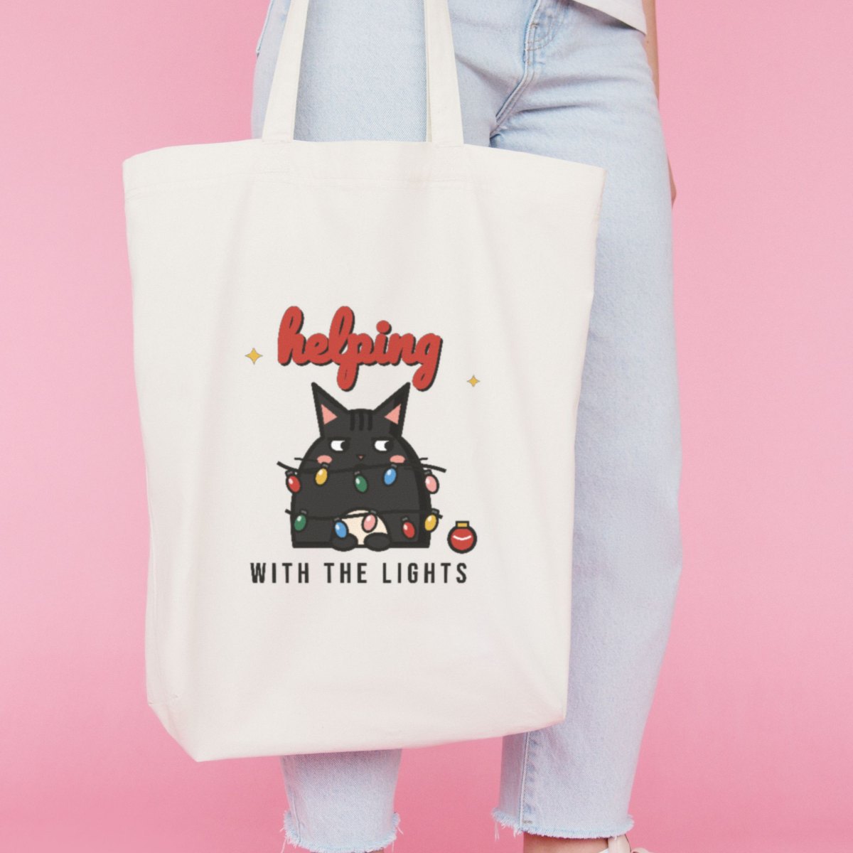 Helping With the Lights Tote Bag, photo 3