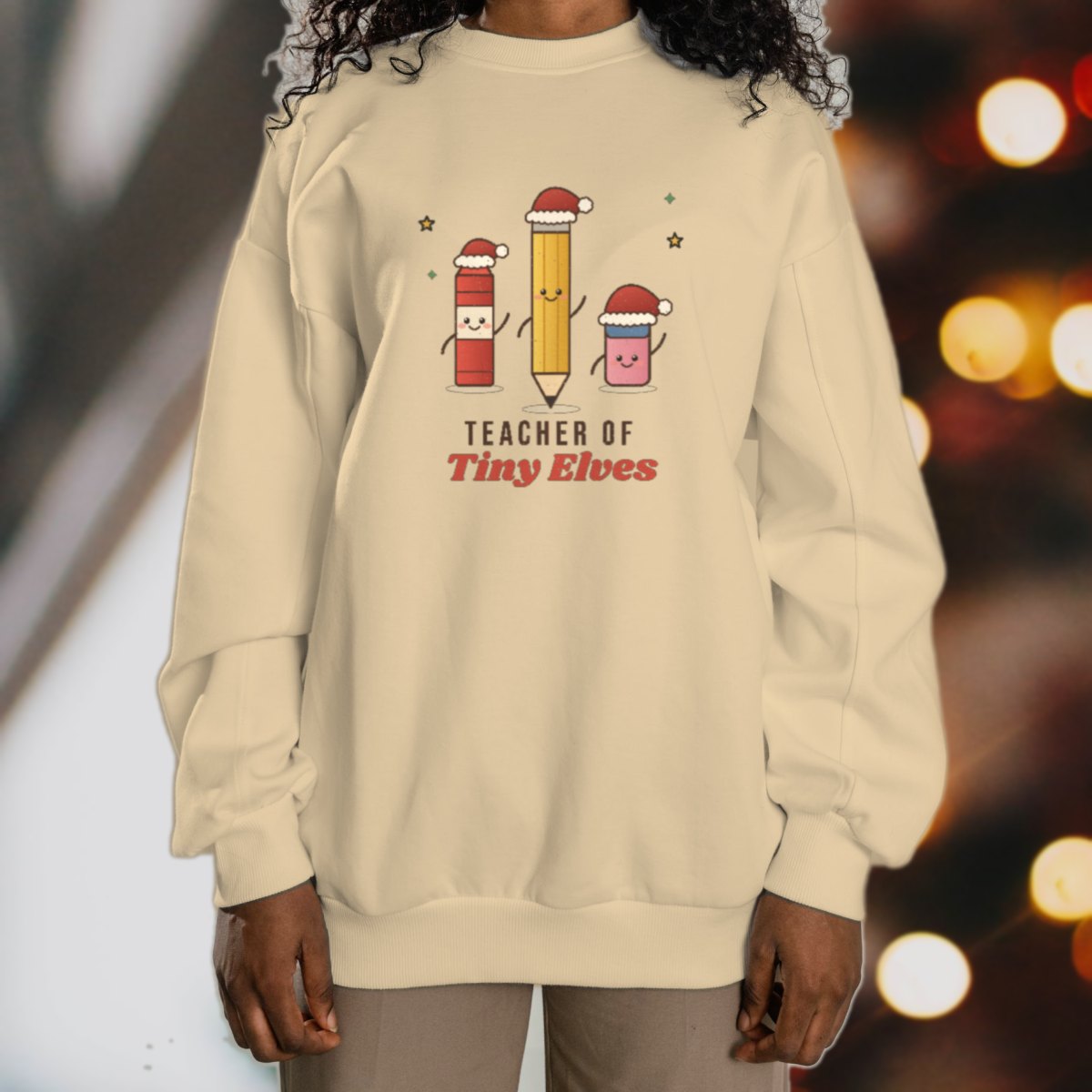 Teacher of Tiny Elves Sweatshirt, photo 2