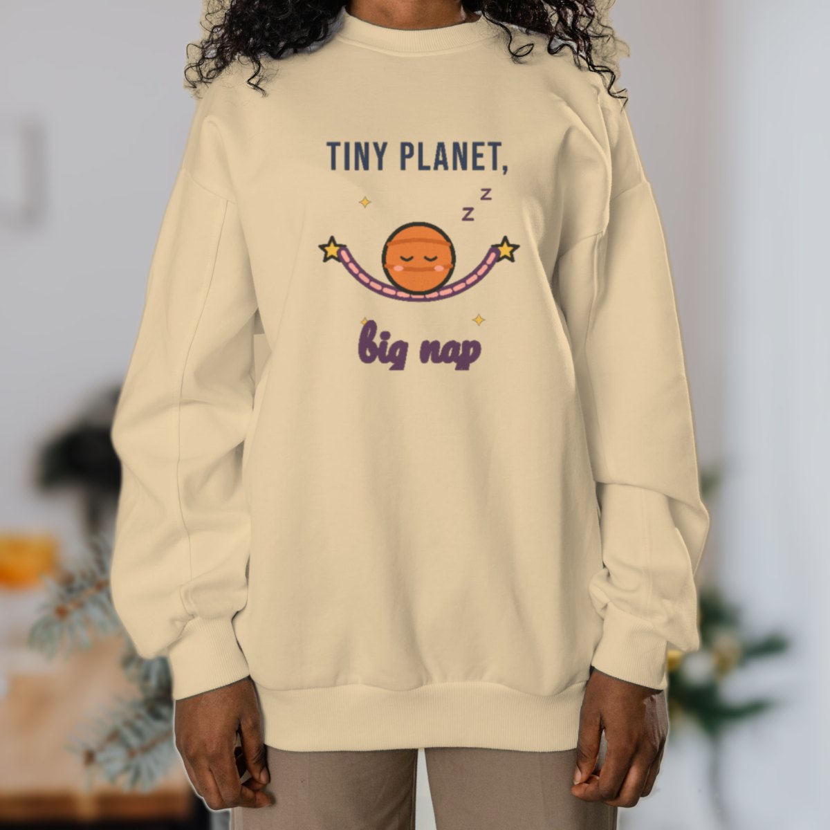Tiny Planet, Big Nap Sweatshirt, photo 3