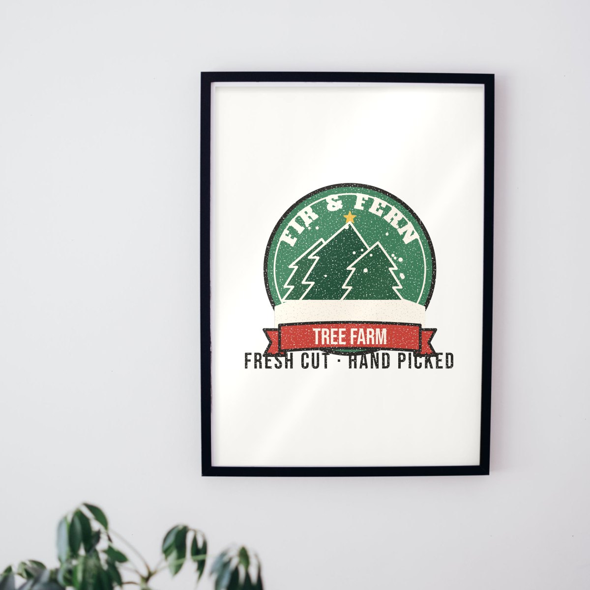 Fir & Fern Tree Farm Art Print, photo 2