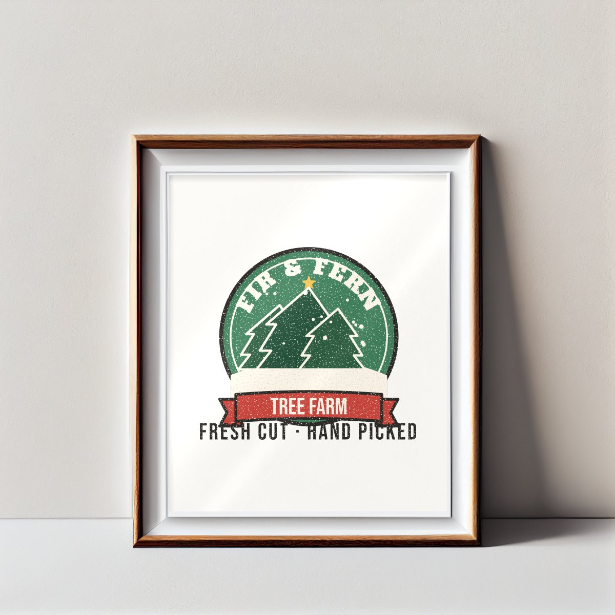 Fir & Fern Tree Farm Art Print, photo 3