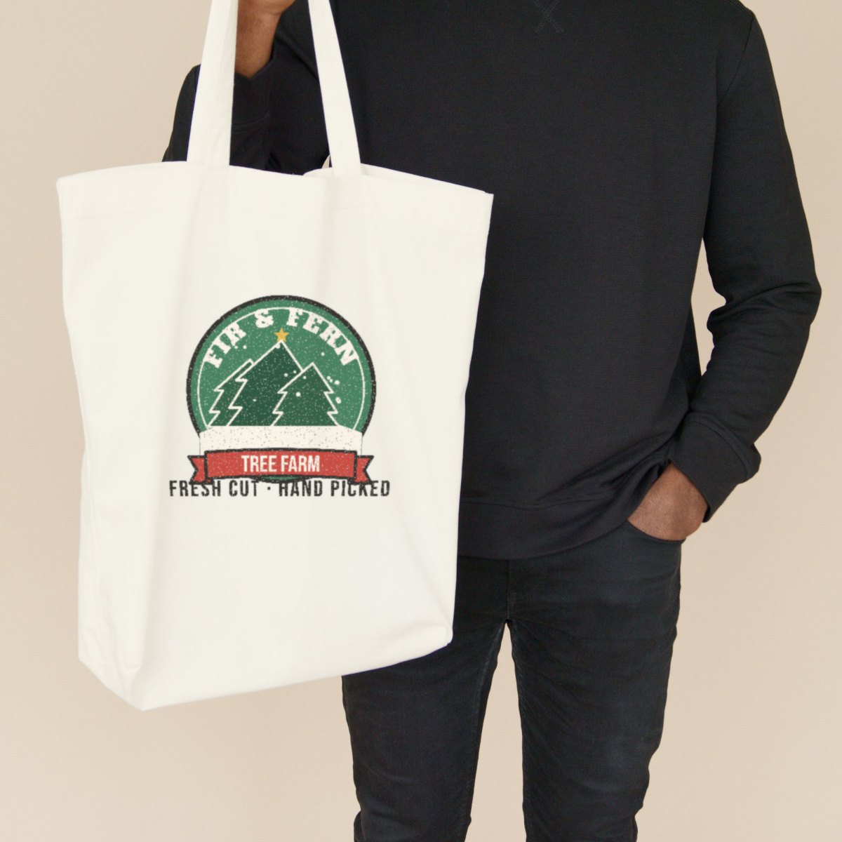 Fir & Fern Tree Farm Tote Bag, photo 3