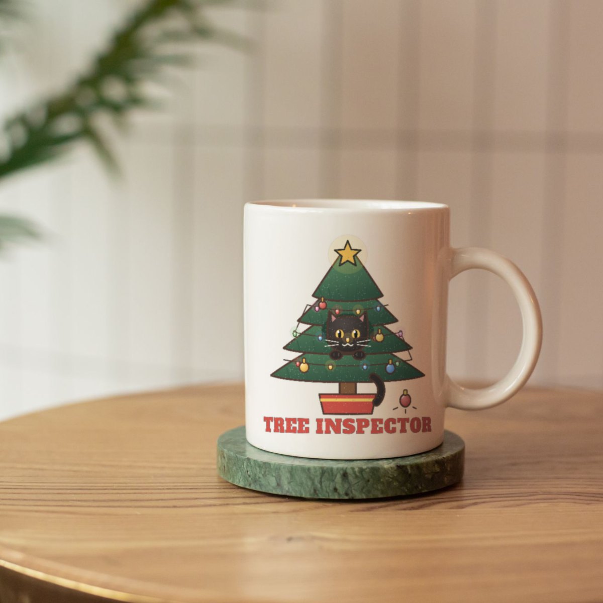 Tree Inspector Mug in white