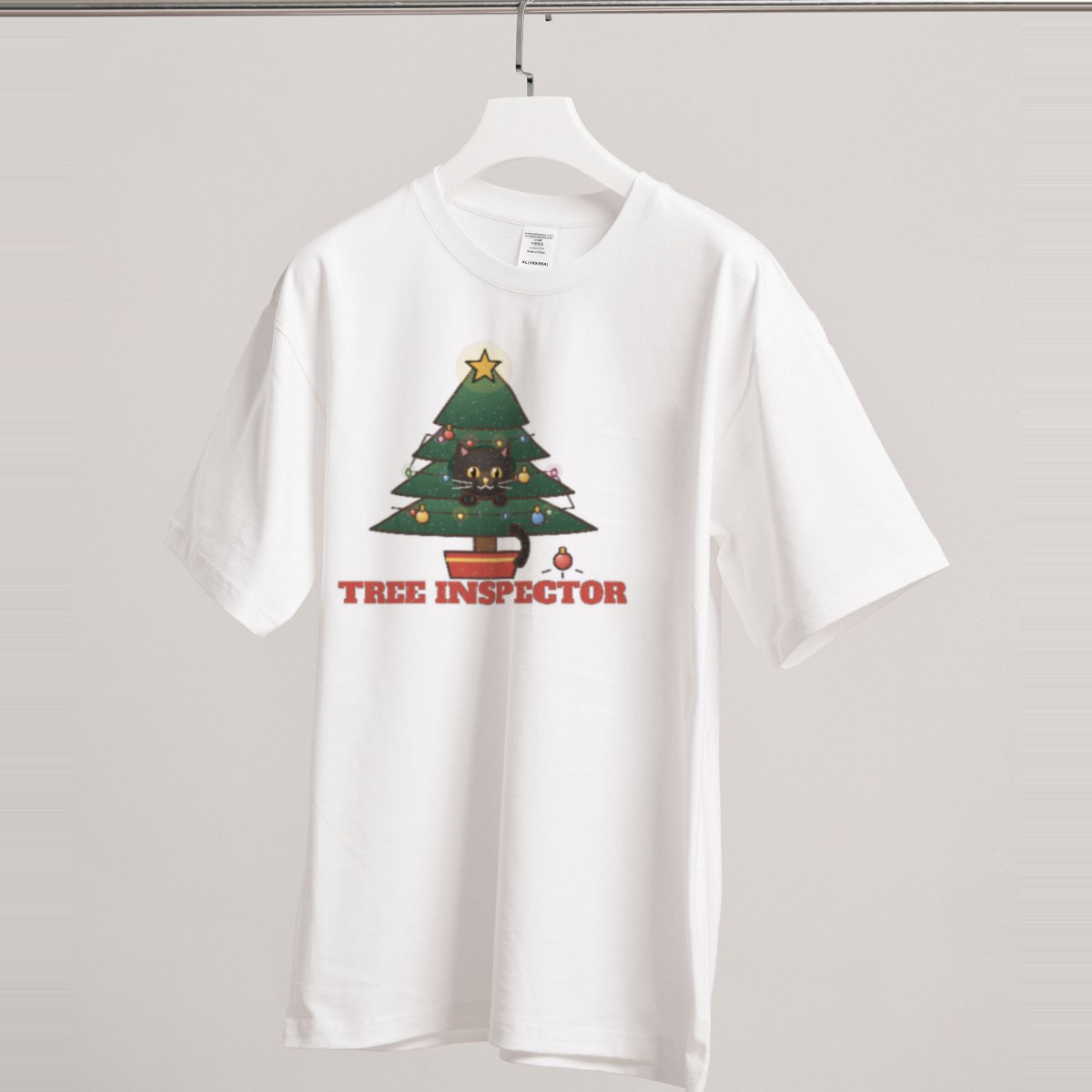Tree Inspector Tee in white