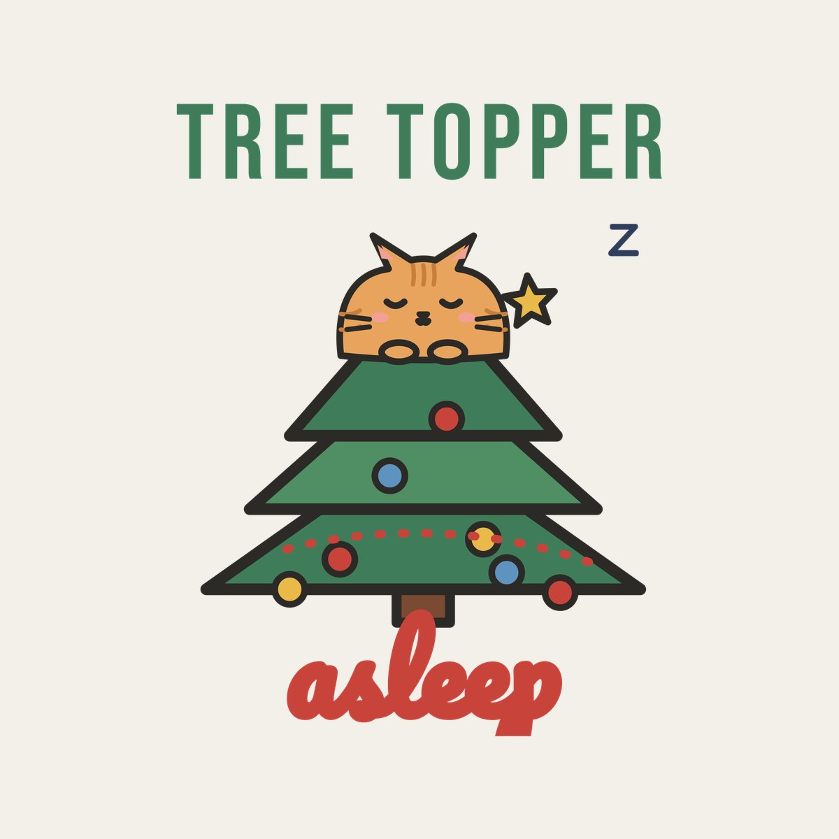 Tree Topper, Asleep design