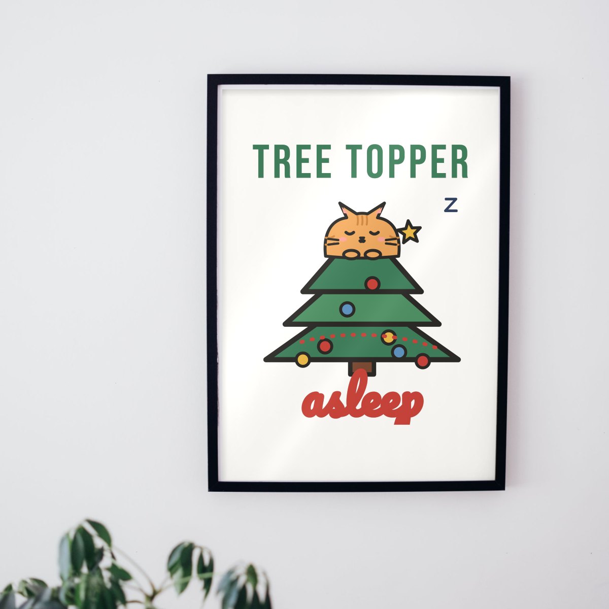 Tree Topper, Asleep Art Print, photo 3