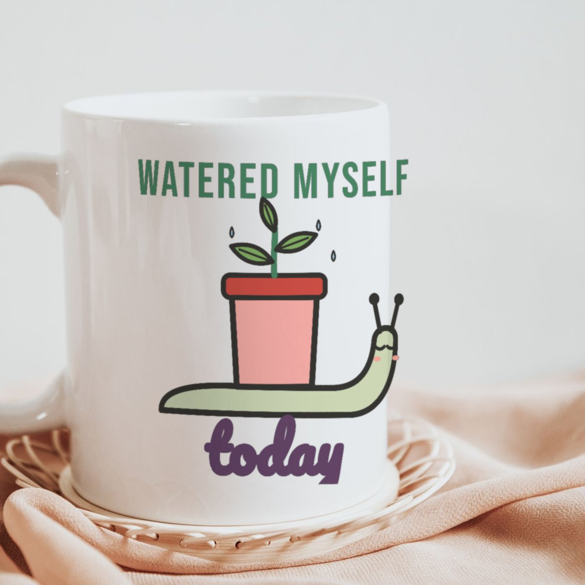 Watered Myself Today Mug, photo 3