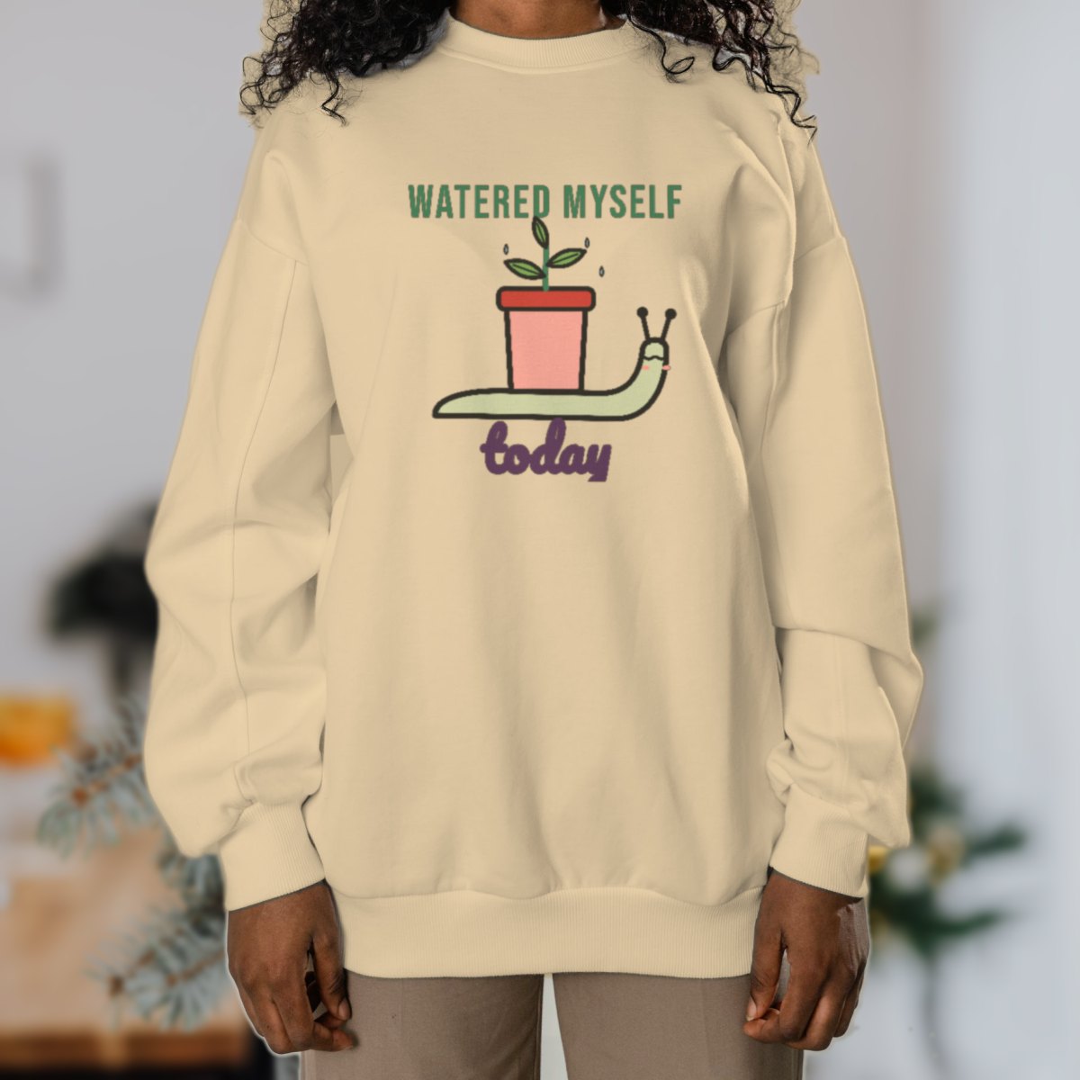 Watered Myself Today Sweatshirt, photo 4