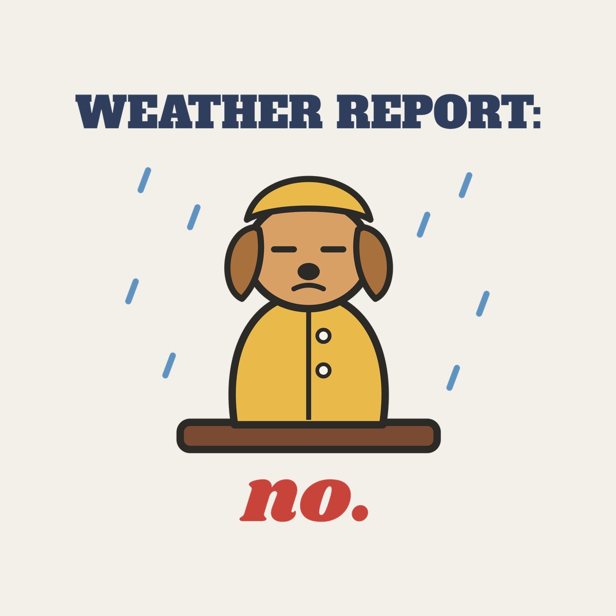 Weather Report: No design, close up